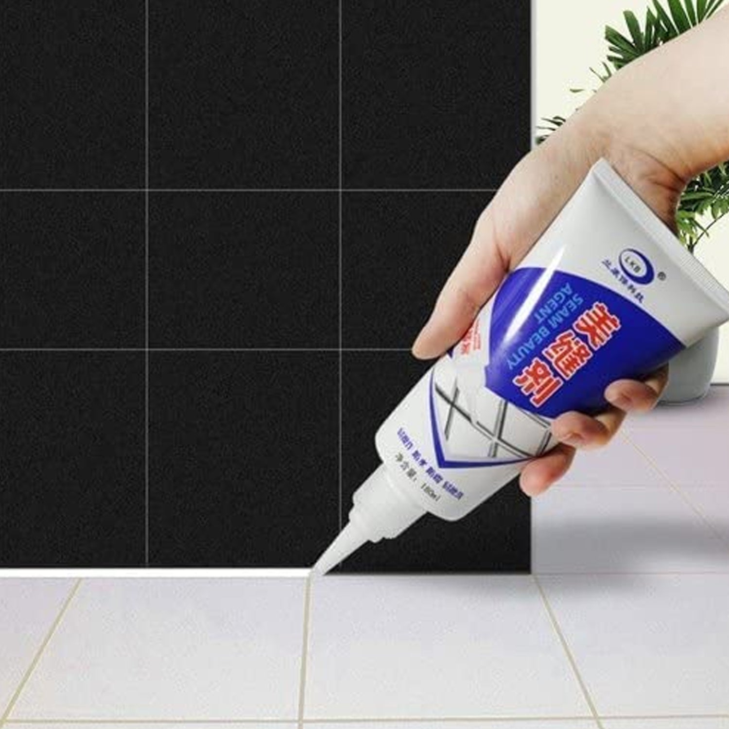 Waterproof Tile Gap / Crack / Grout Filler Water-Resistant Silicone Sealant for DIY Home Sink Gaps / Tiles Gaps / Grouts Repair Filler Tube For Home, Office, Bathroom, Toilets(180 Ml) Waterproof Tile Gap / Crack / Grout Filler Water-Resistant Silicone Sealant for DIY Home Sink Gaps / Tiles Gaps / Grouts Repair Filler Tube For Home, Office, Bathroom, Toilets(180 Ml)